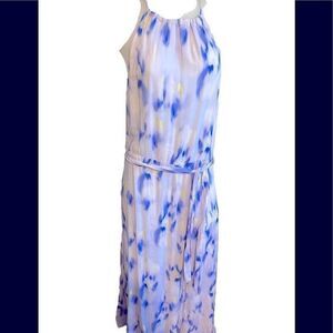 Cloth & Stone Blue and White Maxi Dress